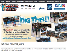 Tablet Screenshot of baxterjacks.com